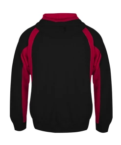Badger Mens Hook Athletic Fleece Hood 7 Badger Mens Hook Athletic Fleece Hood -Schutt Sales Store 1262 Back