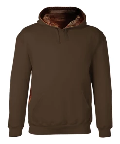 Badger Mens Force Colorblock Athletic Fleece Hood