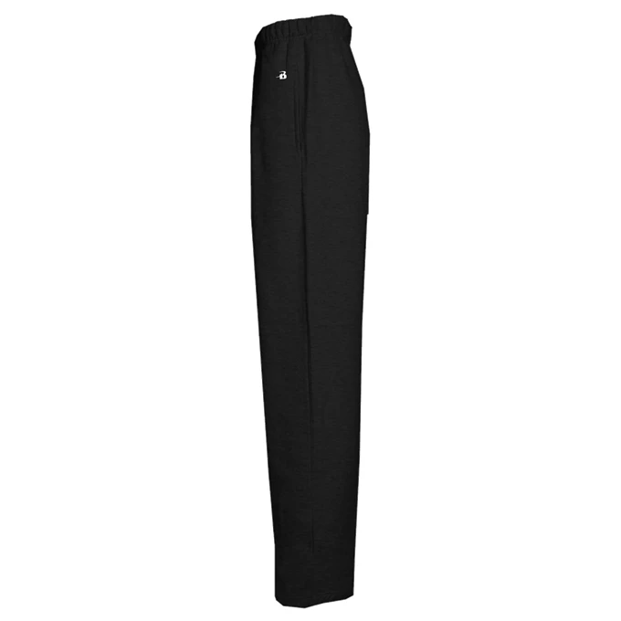 Badger Womens Open Bottom Fleece Pant 4 Badger Womens Open Bottom Fleece Pant - Image 2