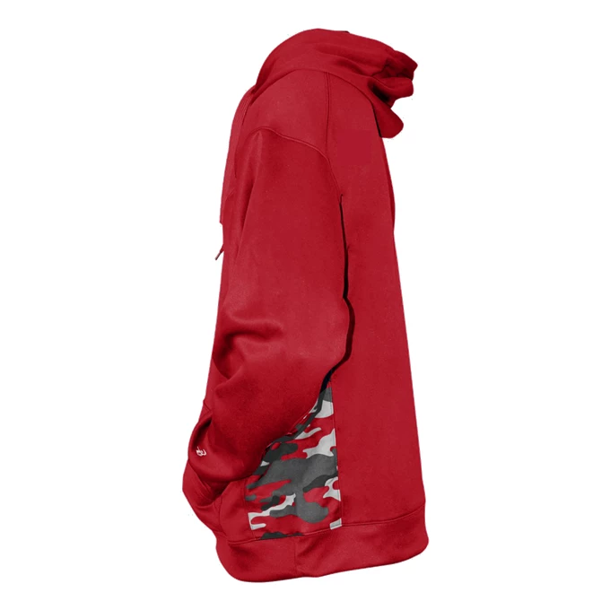 Badger Womens Camo C/B Sublimated Performance Fleece Hood 3 Badger Womens Camo C/B Sublimated Performance Fleece Hood - Image 2