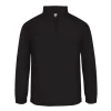 Badger Youth B-Core Perf. Fleece 1/ 4 Zip Performance Fleece 2 Badger Youth B-Core Perf. Fleece 1/ 4 Zip Performance Fleece -Schutt Sales Store 1480 Black
