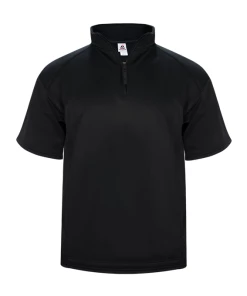 Badger Womens B-Core Performance S/S 1/ 4 Zip Fleece