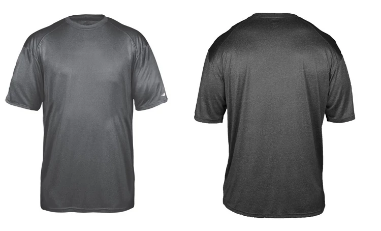 Badger Youth Pro Heather Performance Tee 3 Badger Youth Pro Heather Performance Tee