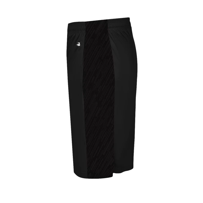 Badger Mens Line 7" Inseam Embossed Panel Short 4 Badger Mens Line 7" Inseam Embossed Panel Short - Image 2