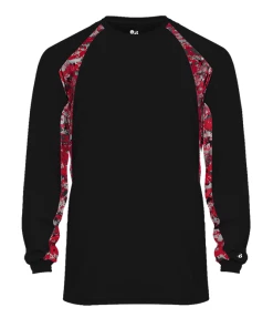 Badger Mens Digital Hook Long Sleeve Tee