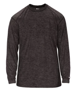 Badger Mens Tonal Blend Long Sleeve Tee