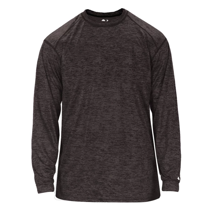 Badger Mens Tonal Blend Long Sleeve Tee 3 Badger Mens Tonal Blend Long Sleeve Tee