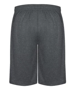 Badger Mens Pro Heather 10" Inseam Short 7 Badger Mens Pro Heather 10" Inseam Short -Schutt Sales Store 4319 Back