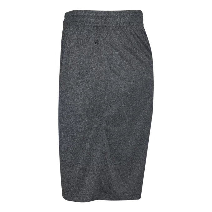 Badger Mens Pro Heather 10" Inseam Short 4 Badger Mens Pro Heather 10" Inseam Short - Image 2