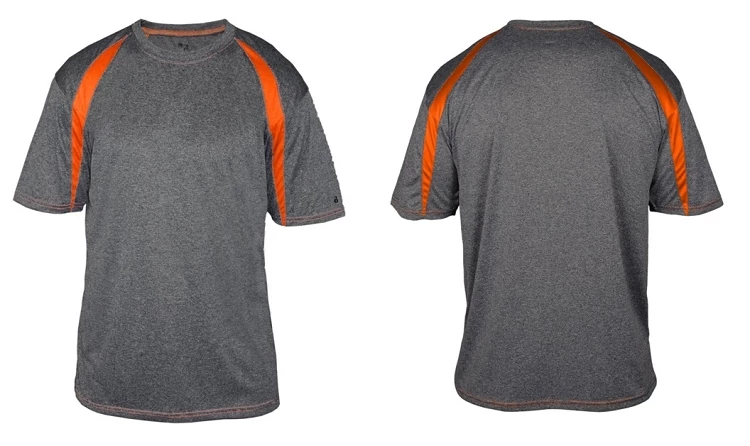 Badger Adult Fusion Short Sleeve Tee 3 Badger Adult Fusion Short Sleeve Tee