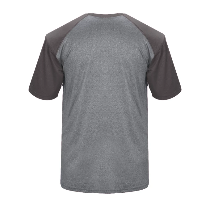 Badger Mens Tonal Sport Heather Short Sleeve Tee 5 Badger Mens Tonal Sport Heather Short Sleeve Tee - Image 3