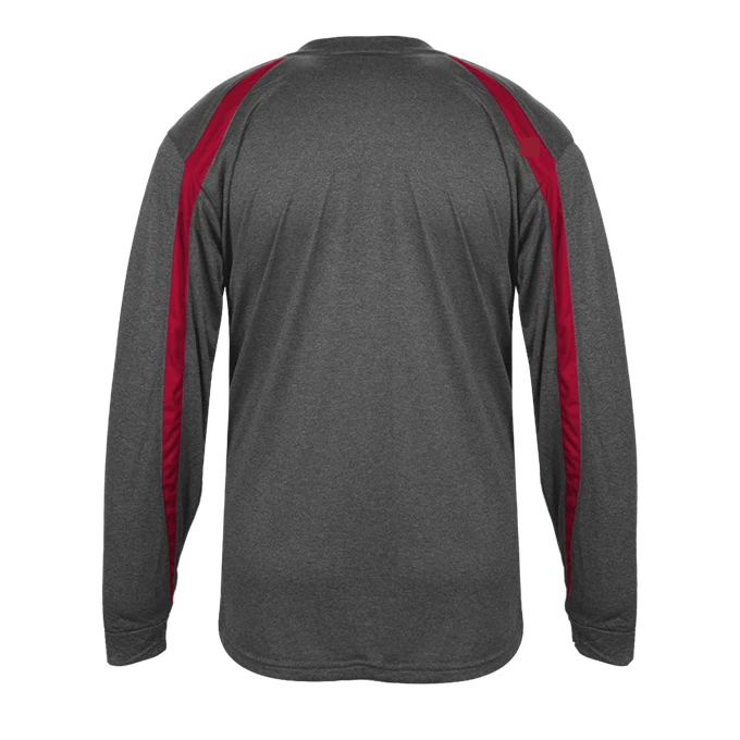Badger Mens Fusion Performance Long Sleeve Tee 5 Badger Mens Fusion Performance Long Sleeve Tee - Image 3