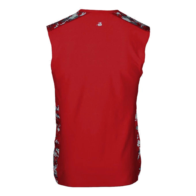 Badger Mens Digital Fitted Sleeveless Tee 5 Badger Mens Digital Fitted Sleeveless Tee - Image 3