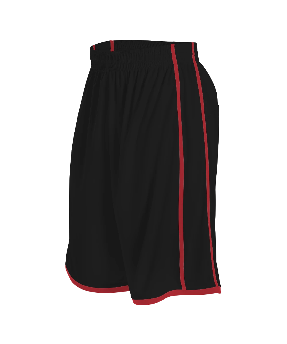 Alleson Mens Side Stripes Basketball Short 3 Alleson Mens Side Stripes Basketball Short