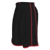 Alleson Youth Side Stripes Basketball Short -Schutt Sales Store 535p black20scarlet