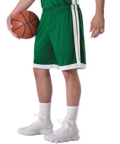 Alleson Mens Single Ply Basketball Short