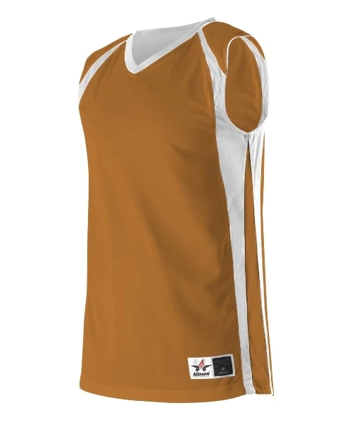 Alleson Mens Reversible Basketball Jersey 3 Alleson Mens Reversible Basketball Jersey