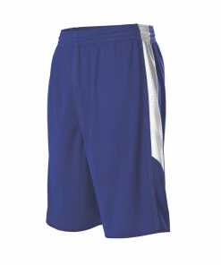 Alternative view of Badger Mens Single Ply Reversible Basketball Short