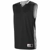 Alleson Youth Single Ply Reversible Basketball Jersey 2 Alleson Youth Single Ply Reversible Basketball Jersey -Schutt Sales Store 589rsp black20white 1