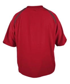 Badger Mens Competitor Short Sleeve Pullover -Schutt Sales Store 7632 Back