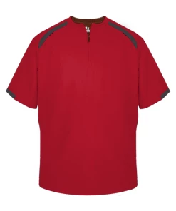 Badger Mens Competitor Short Sleeve Pullover