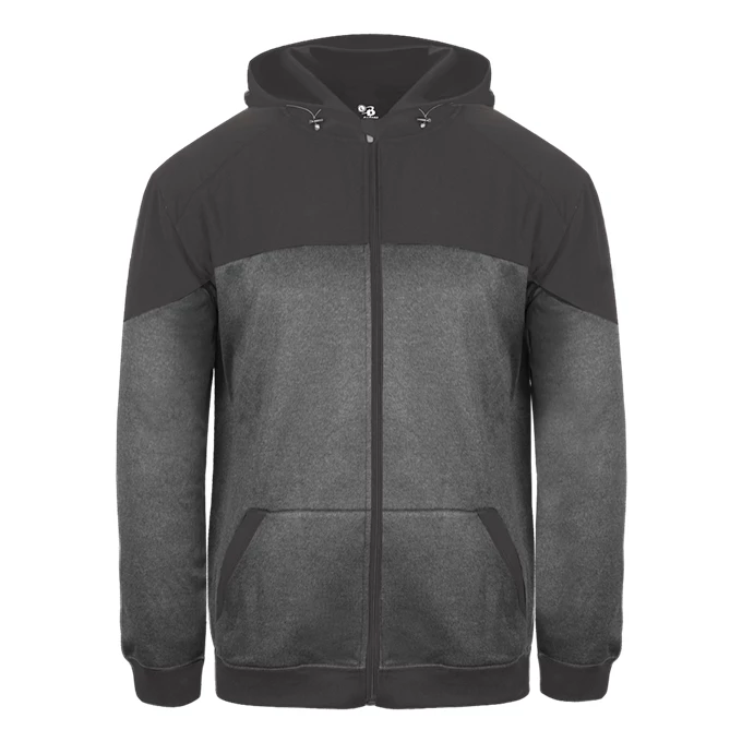 Badger Mens Vindicator Full Zip Jacket 3 Badger Mens Vindicator Full Zip Jacket