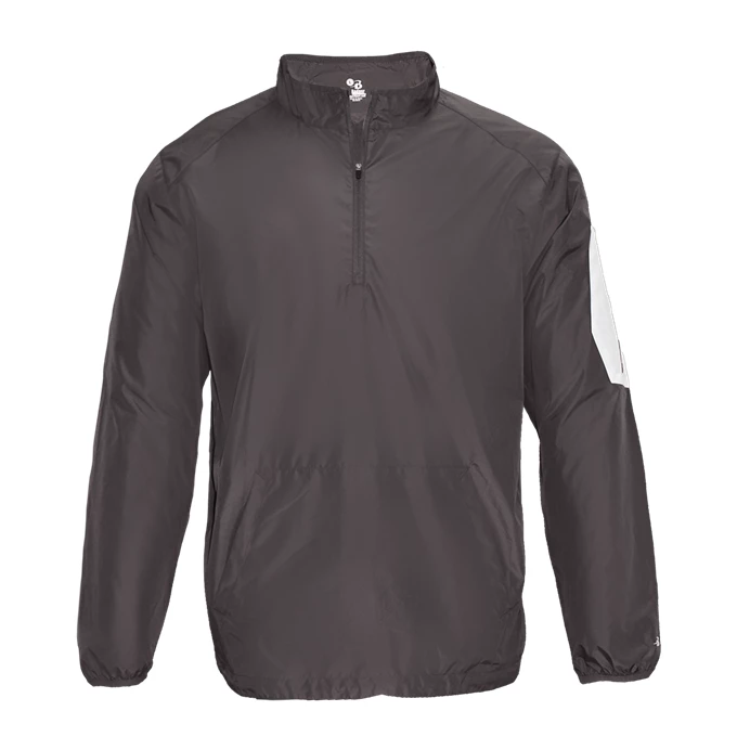 Badger Youth Sideline Long Sleeve Pullover 3 Badger Youth Sideline Long Sleeve Pullover