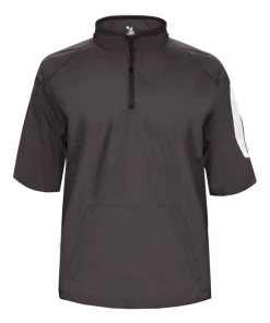 Badger Men's Sideline Short Sleeve Pullover