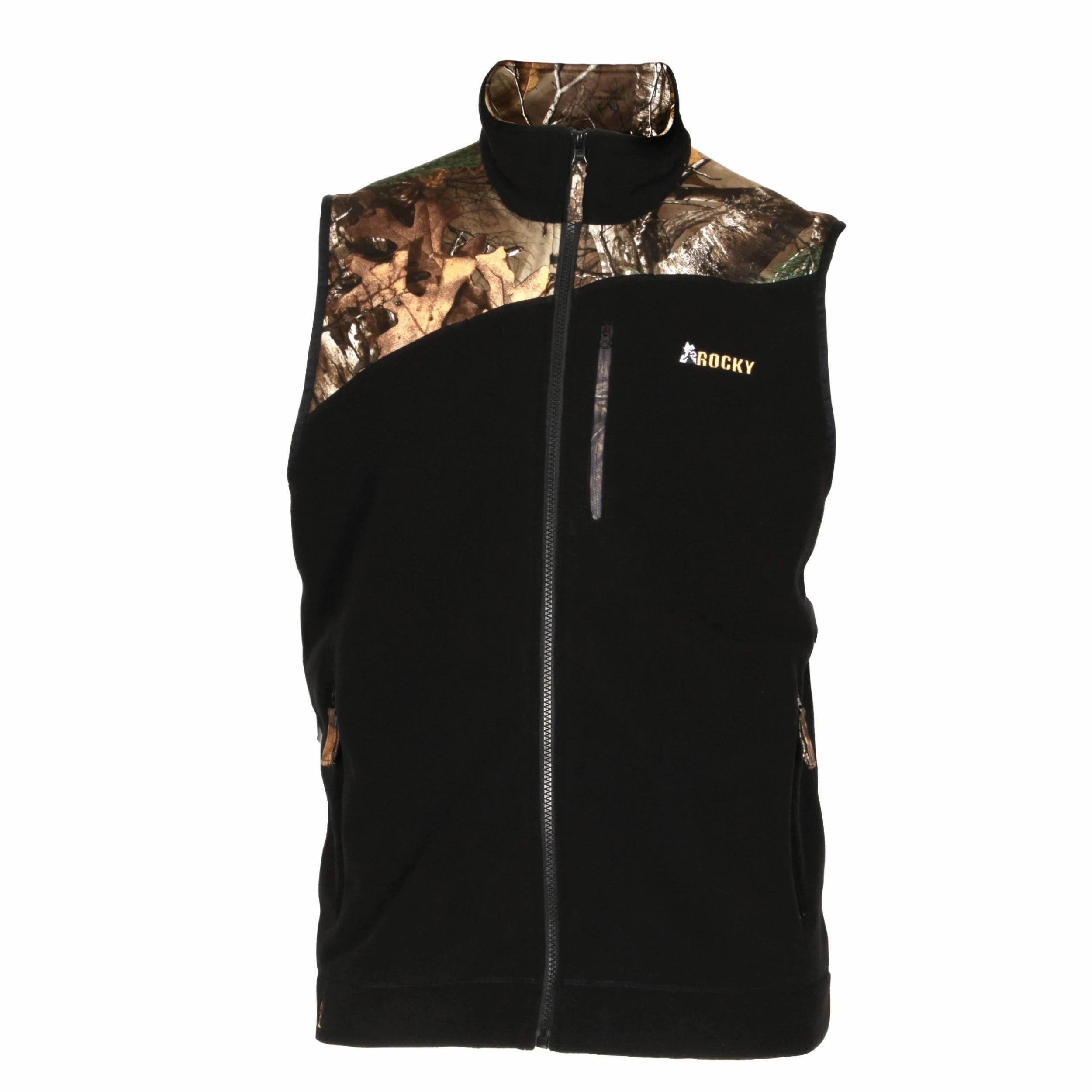 Rocky Mens Full Zip Fleece Vest Jacket 2 Rocky Mens Full Zip Fleece Vest Jacket