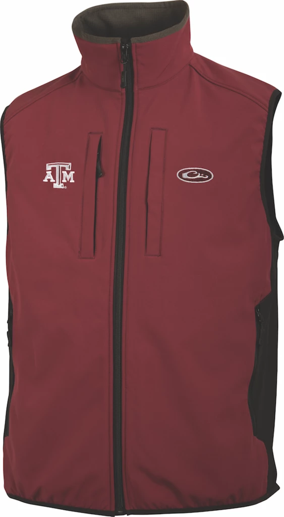 Drake Texas A&M Windproof Tech Vest 3 Drake Texas A&M Windproof Tech Vest