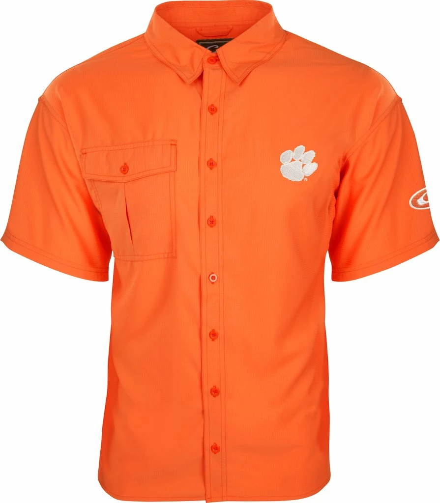 Drake Clemson S/S Flyweight Shirt 3 Drake Clemson S/S Flyweight Shirt