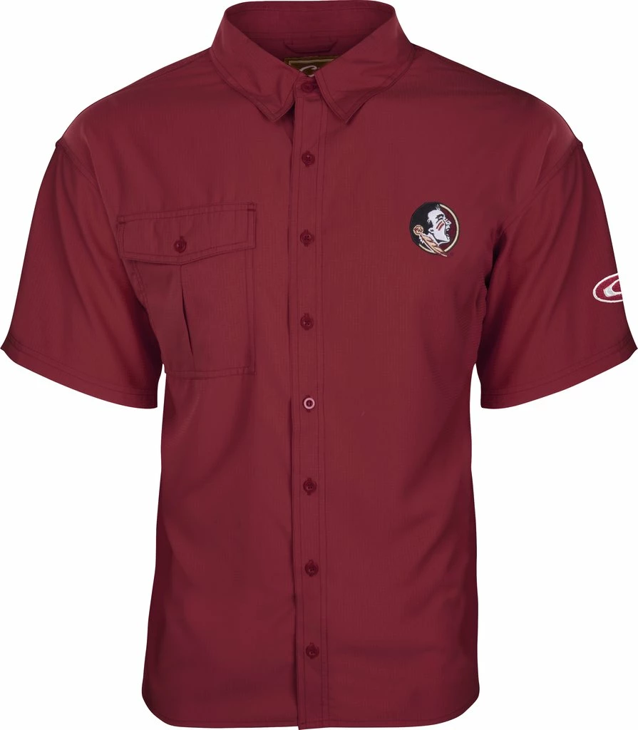 Drake Florida State S/S Flyweight Shirt 3 Drake Florida State S/S Flyweight Shirt