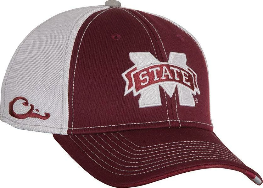 Drake Mississippi State Stretch Fit Cap 3 Drake Mississippi State Stretch Fit Cap