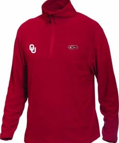 Drake Oklahoma Camp Fleece 1/4 Zip Pullover
