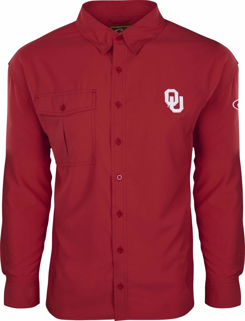 Drake Oklahoma L/S Flyewight Shirt 3 Drake Oklahoma L/S Flyewight Shirt