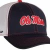 Drake Ole Miss Stretch Fit Cap 1 Drake Ole Miss Stretch Fit Cap -Schutt Sales Store SD OLM 1000
