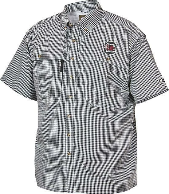 Drake South Carolina Plaid Wingshooter's Shirt Short Sleeve 3 Drake South Carolina Plaid Wingshooter's Shirt Short Sleeve