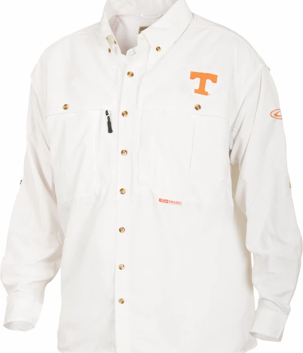 Drake Tennessee Cotton Wingshooter's Shirt Long Sleeve 3 Drake Tennessee Cotton Wingshooter's Shirt Long Sleeve
