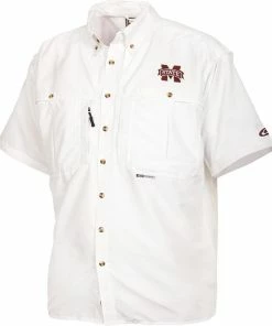 Alternative view of Drake Mississippi State Vented Short Sleeve Wingshooter's Shirt