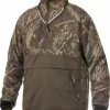 Drake Heavyweight Eqwader 1/4 Zip -Schutt Sales Store dw4340 lst heavyweight eqwader quarter zip small mossy oak shadow branch