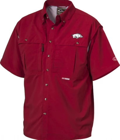 Drake Arkansas Cotton Wingshooter's Shirt Short Sleeve 3 Drake Arkansas Cotton Wingshooter's Shirt Short Sleeve