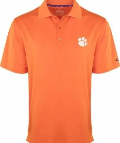 Drake Clemson Performance Stretch Polo