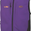 Drake LSU Windproof Tech Vest 1 Drake LSU Windproof Tech Vest -Schutt Sales Store sd lsu 1602 pur