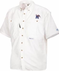 Drake University Of Memphis Short Sleeve Wingshooter's Shirt